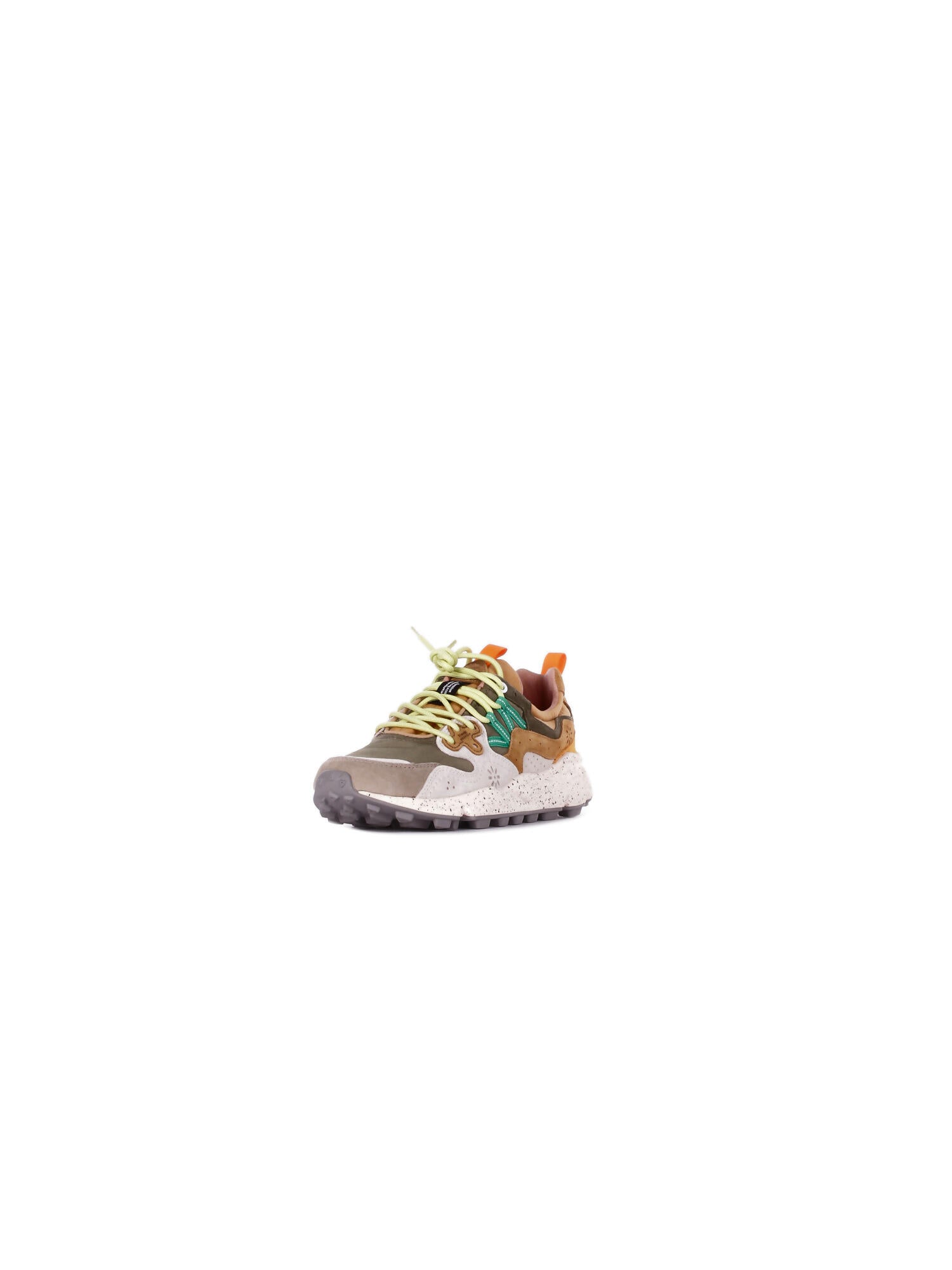 Image of FLOWER MOUNTAIN Unisex Sneakers 2017818 01 3B46 Yamano 3 Grey white