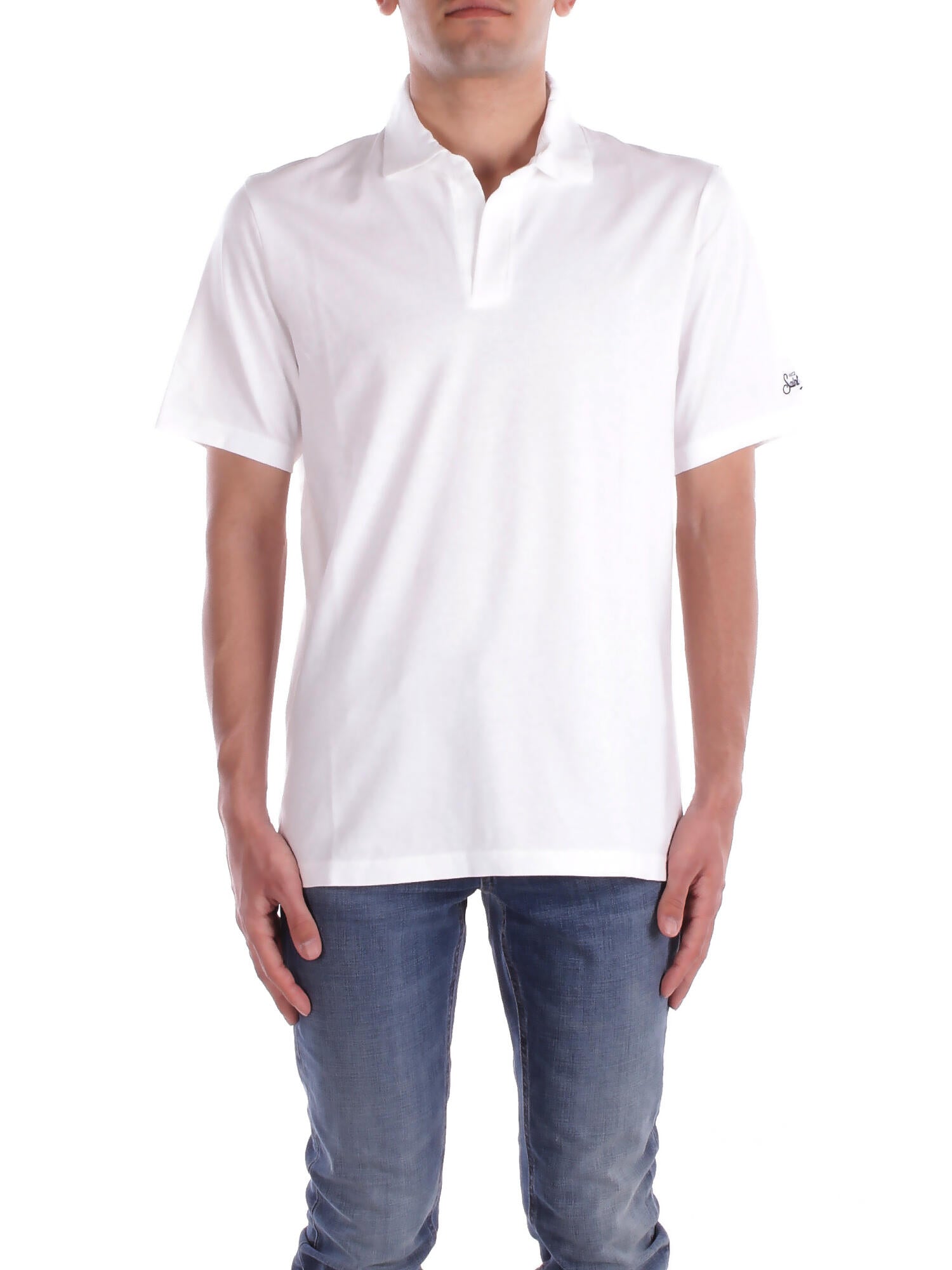 MC2 SAINT BARTH Uomo Polo BRGH001 00032H 01N Brighton White