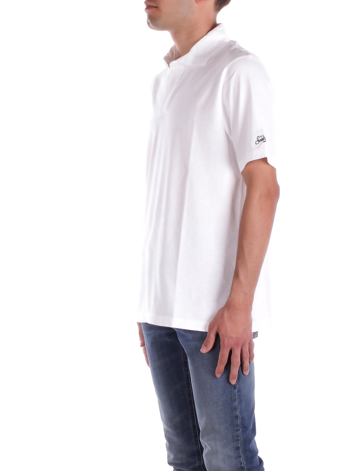 MC2 SAINT BARTH Uomo Polo BRGH001 00032H 01N Brighton White