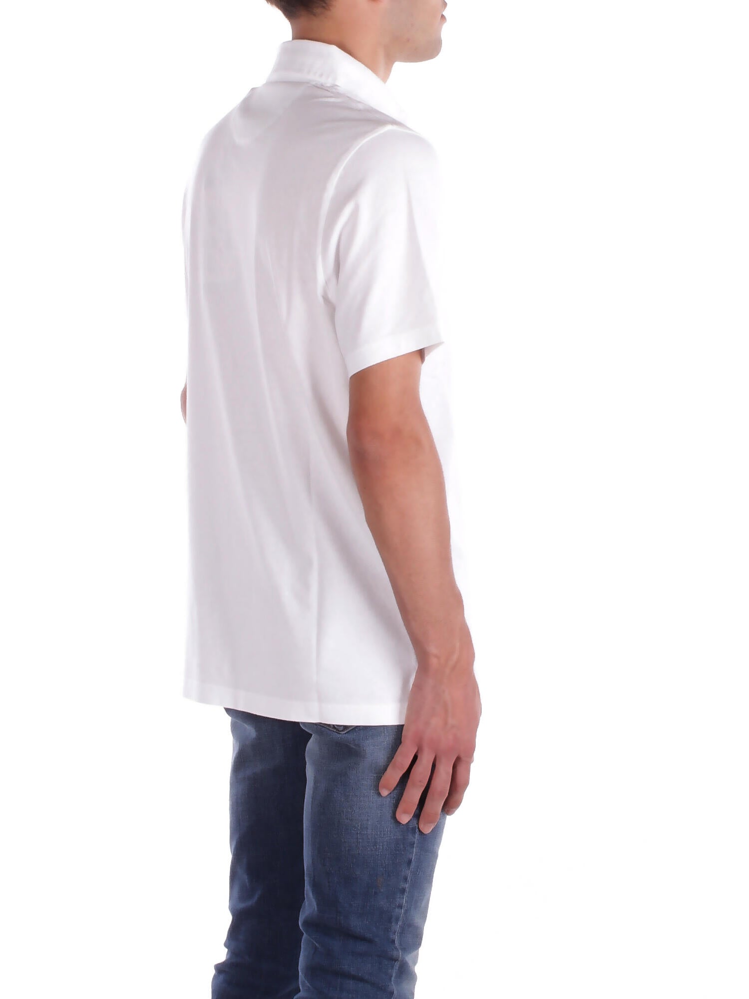 Image of MC2 SAINT BARTH Uomo Polo BRGH001 00032H 01N Brighton White