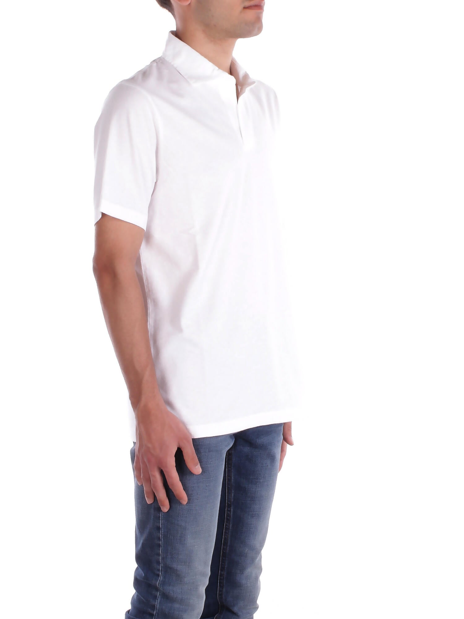 Image of MC2 SAINT BARTH Uomo Polo BRGH001 00032H 01N Brighton White
