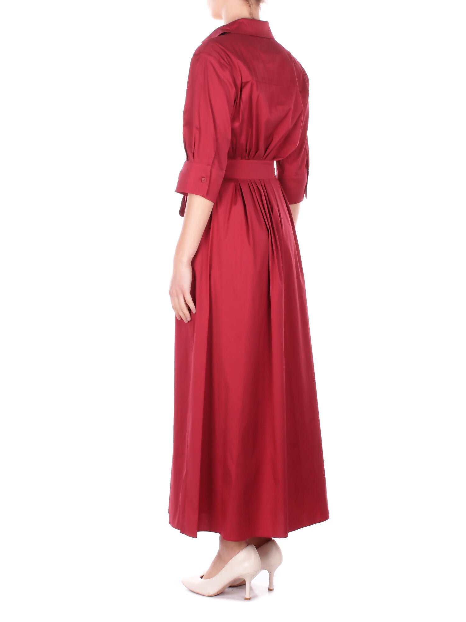 Image of MAX MARA Donna Abito 2616221029600 012 Bch cognac Geranio