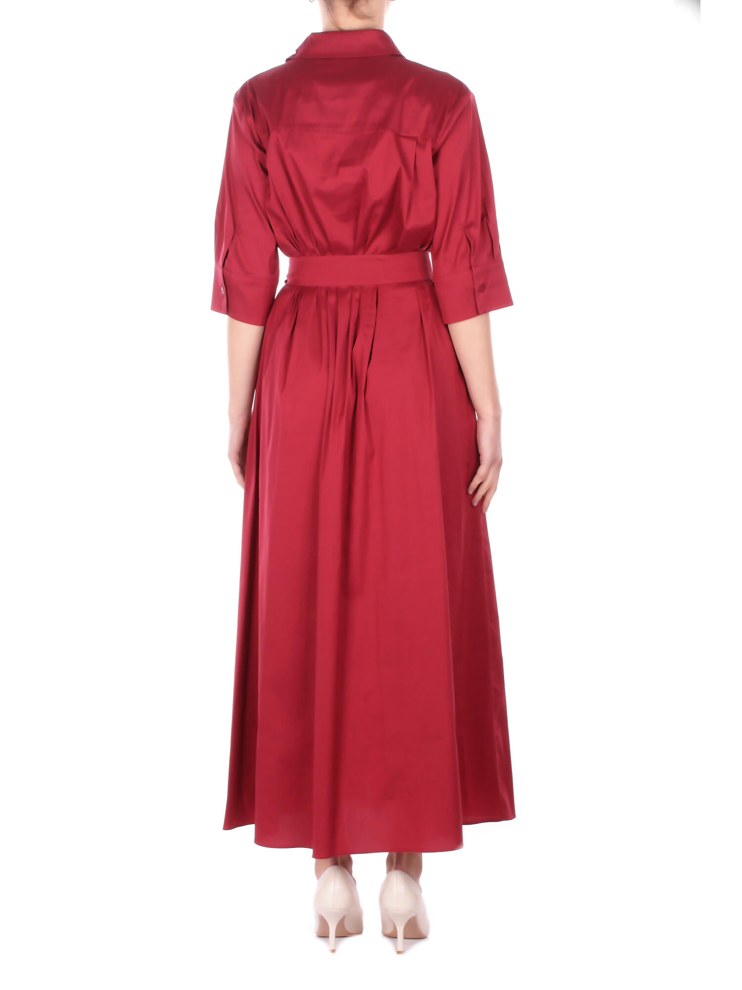 MAX MARA Donna Abito 2616221029600 012 Bch cognac Geranio