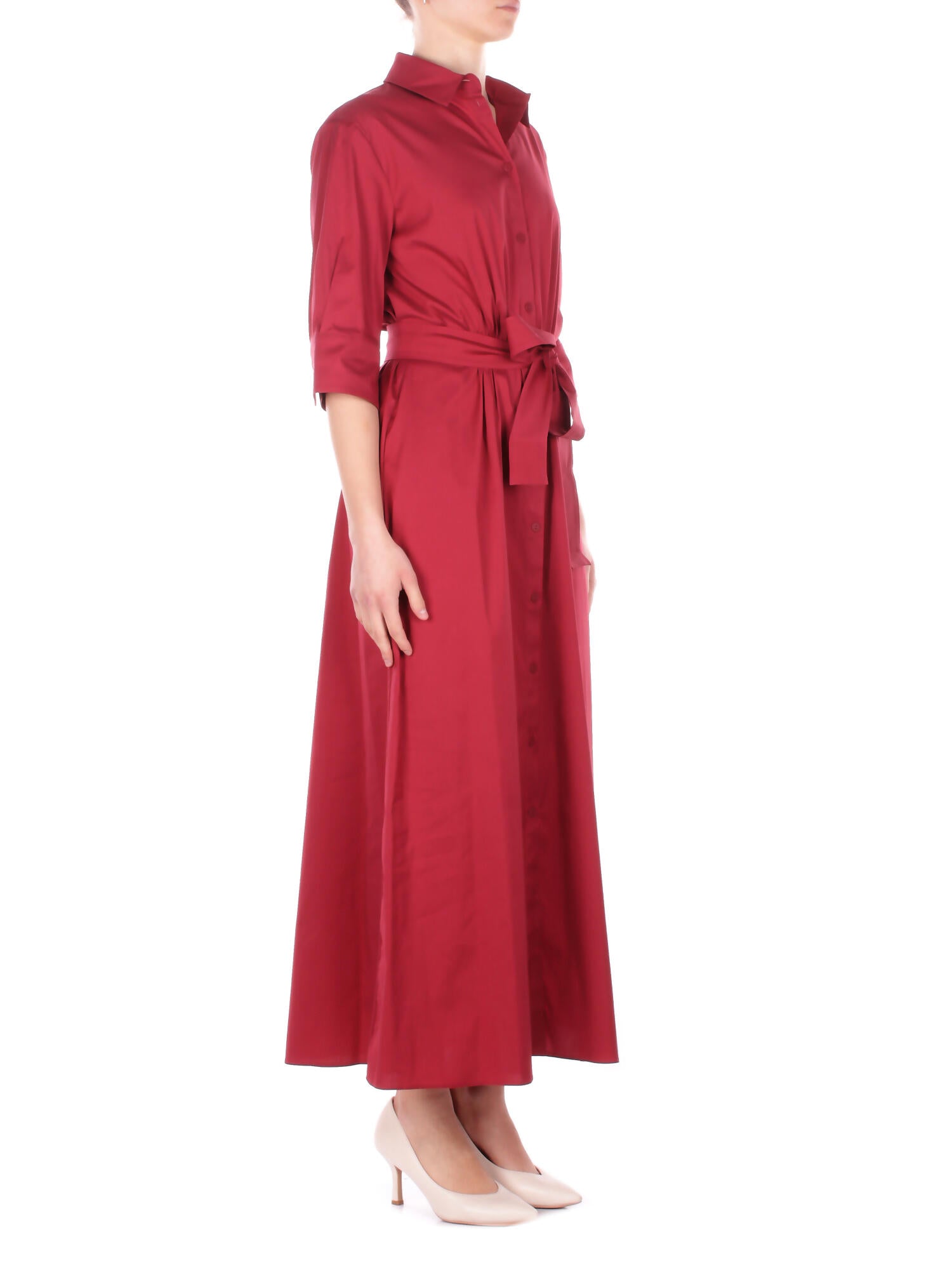 Image of MAX MARA Donna Abito 2616221029600 012 Bch cognac Geranio