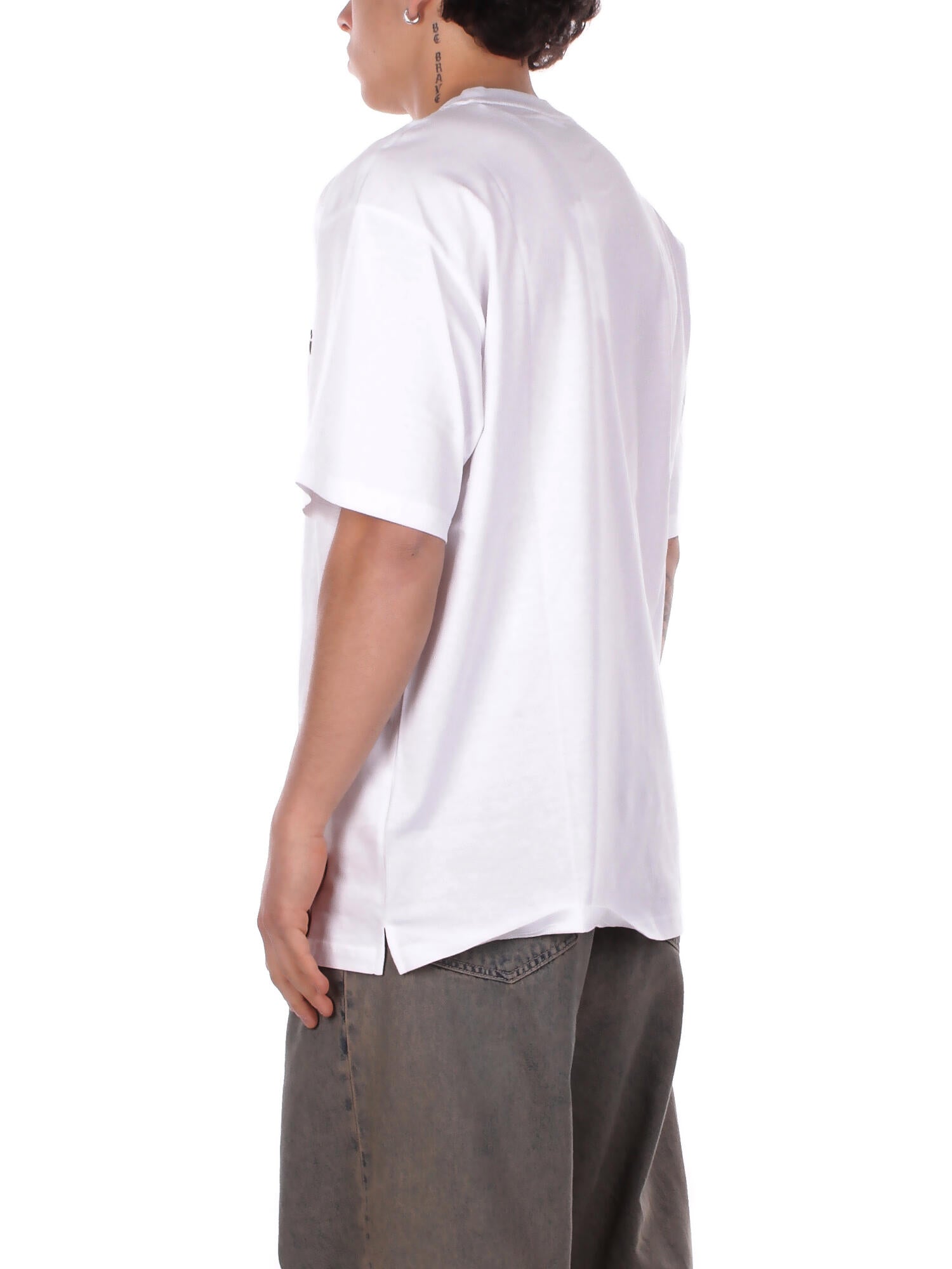 Image of CARHARTT WIP Uomo T-shirt I033000 00AXX S\s madison t-shirt White black