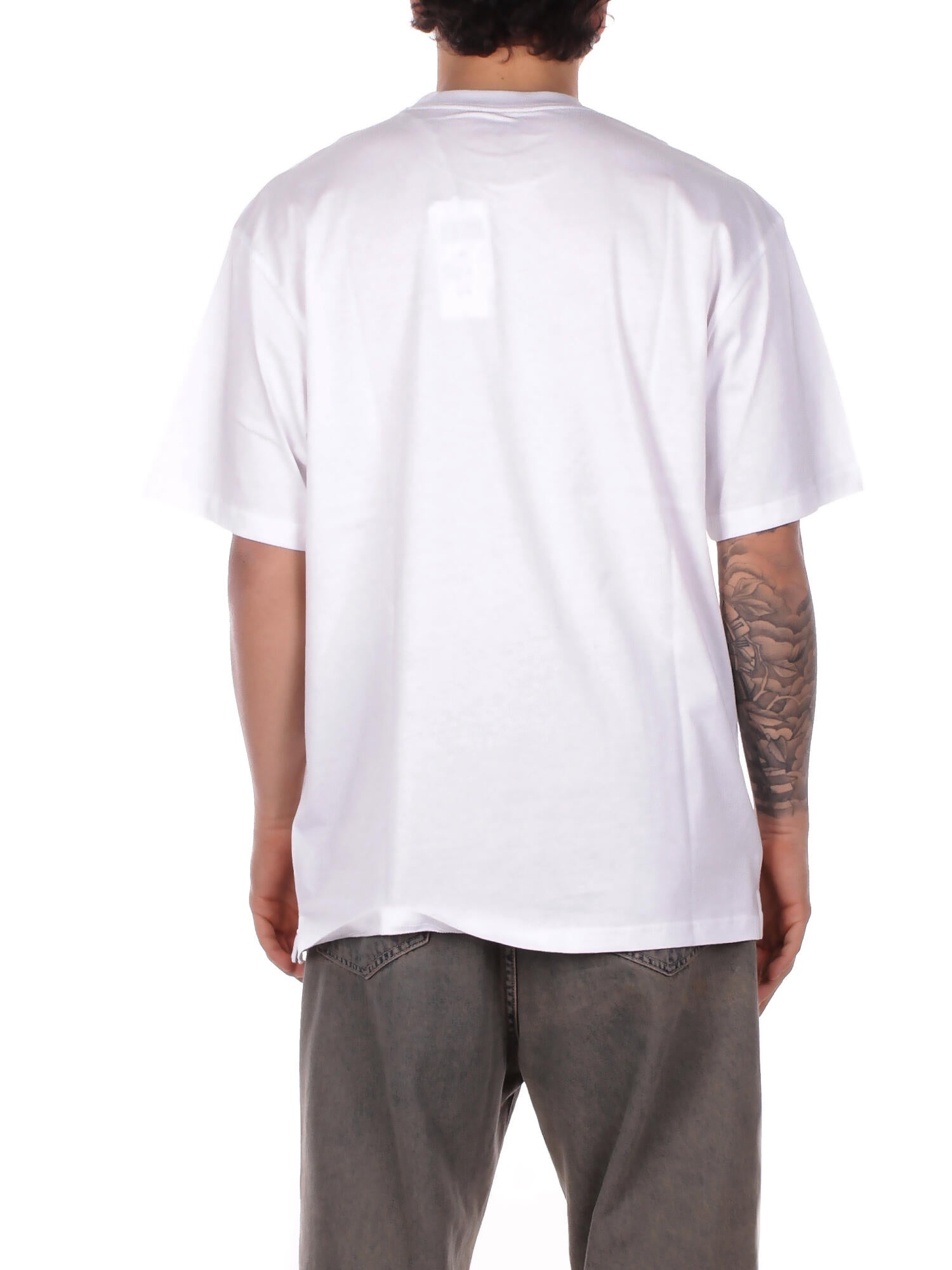 CARHARTT WIP Uomo T-shirt I033000 00AXX S\s madison t-shirt White black