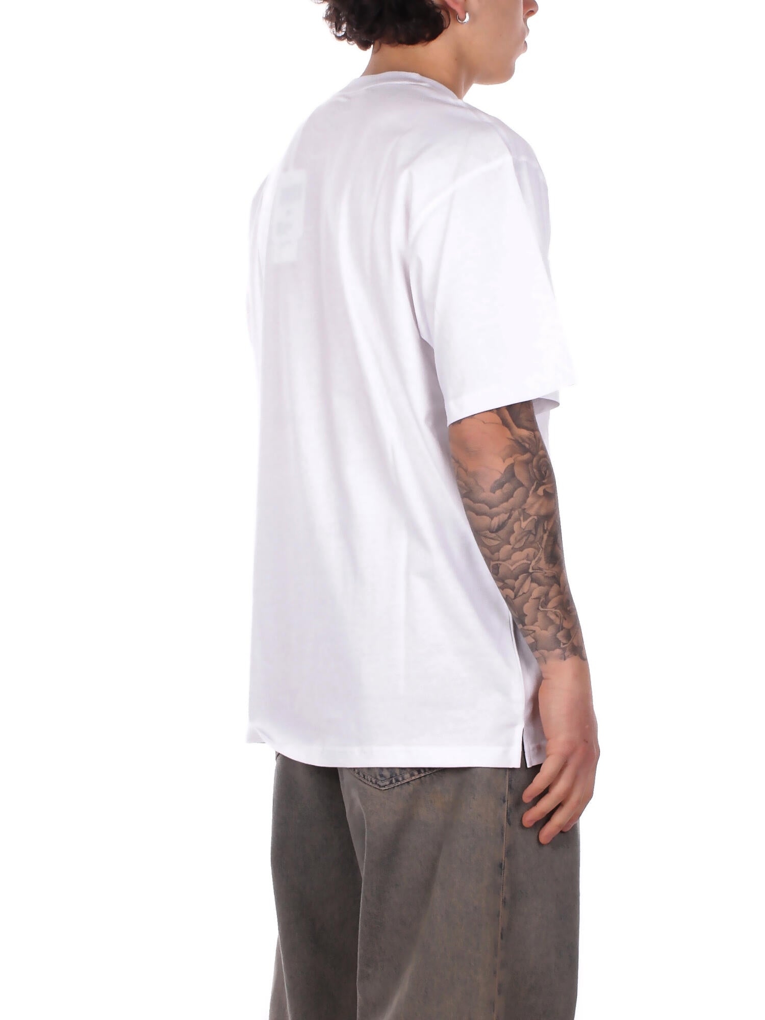 Image of CARHARTT WIP Uomo T-shirt I033000 00AXX S\s madison t-shirt White black