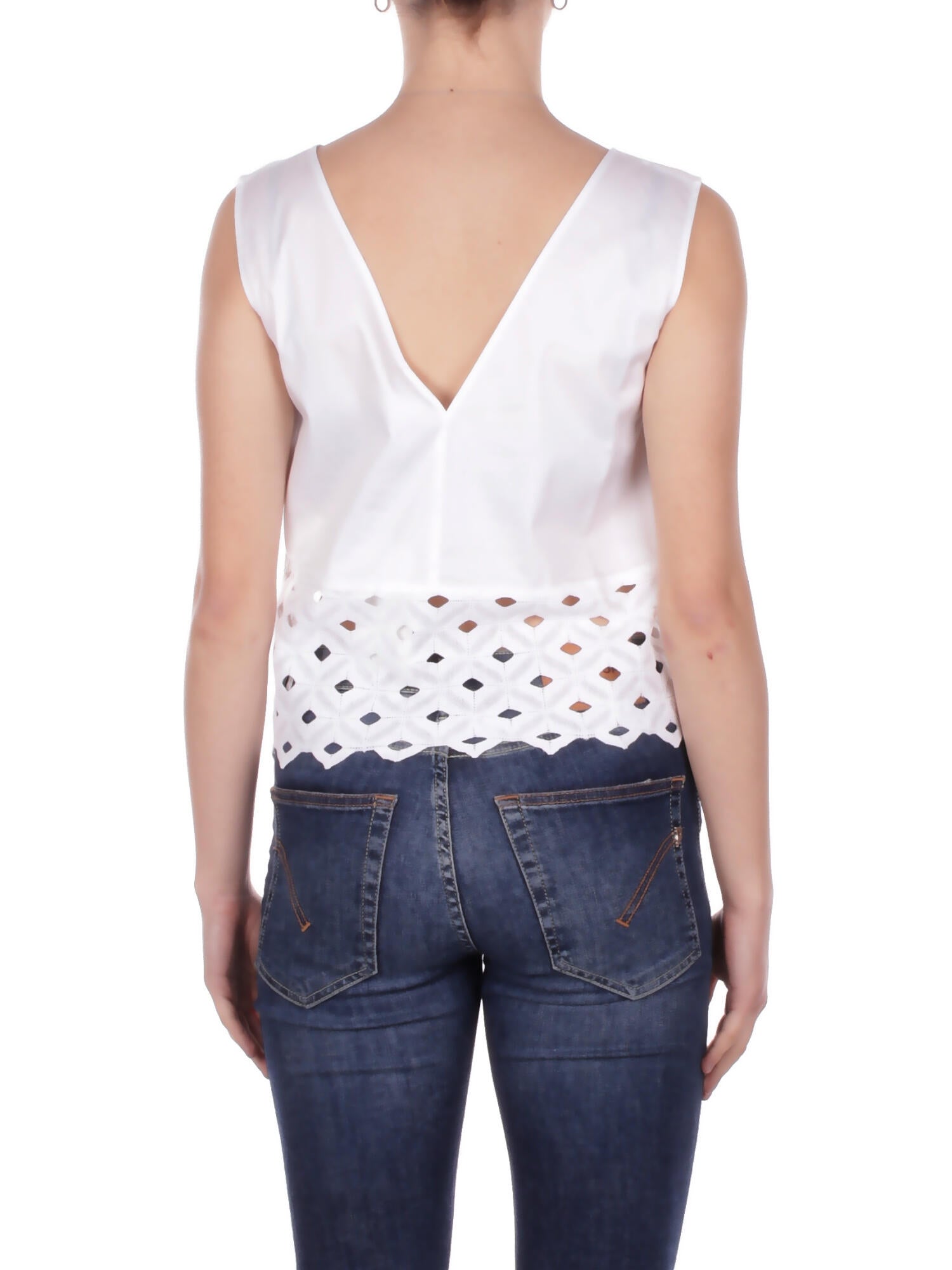 MAX MARA Donna Top 2616161039600 001 Bch maggio Bianco ottico