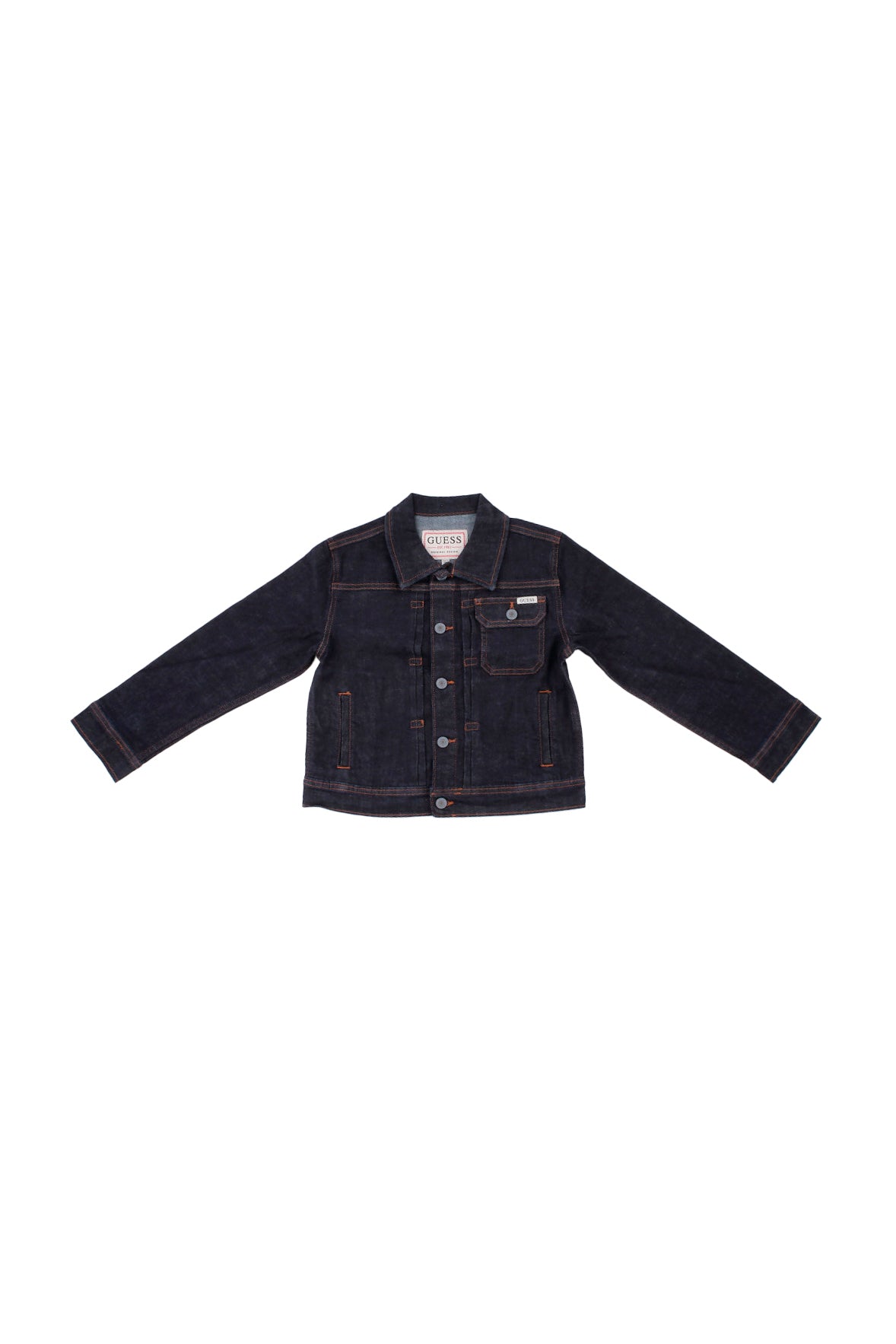 GUESS Bambino Giubbotto L5RL06 D5G90 JRRW Comfort denim jacket Denim