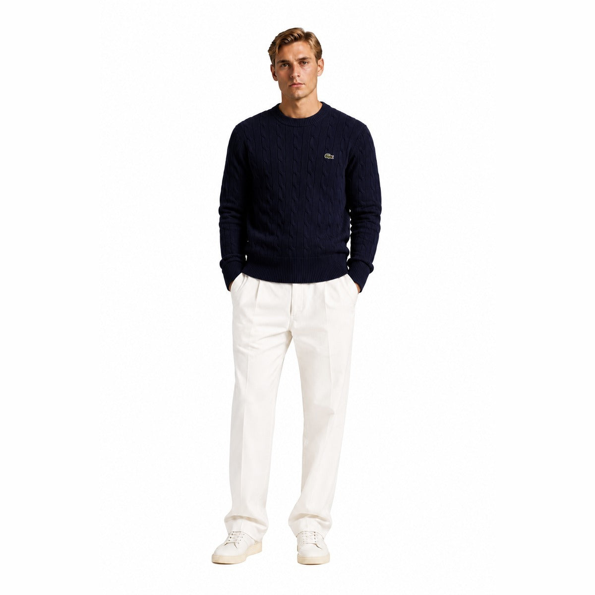 Maglia Uomo LACOSTE AH2924 166 Blu