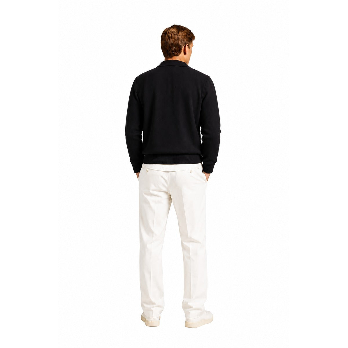 Maglia Uomo Lacoste AH9904 031 in Nero - Eleganza e Comfort