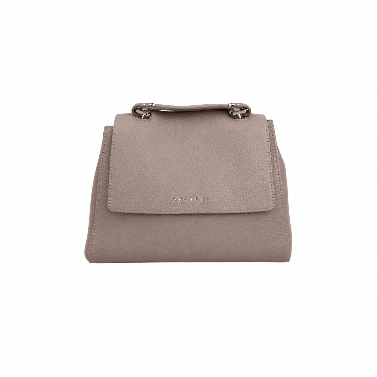 Borsa da Donna ORCIANI B01999 SOF VISONE - Sveva Soft Piccola con Manico in Colore Visone