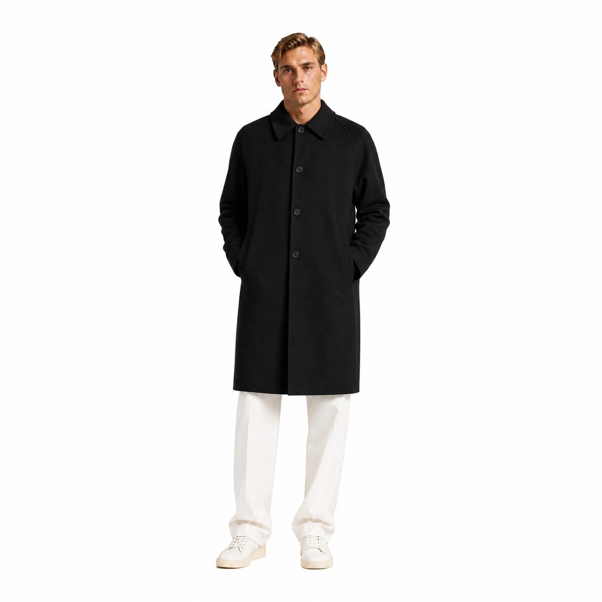 Cappotto Uomo Nero AMARANTO B6AC0009 A 99