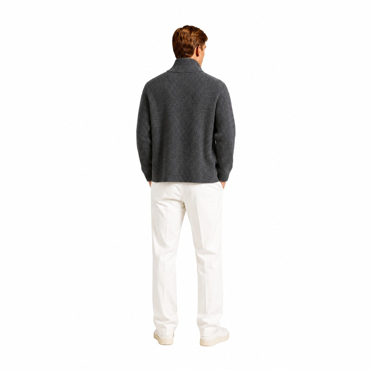 Maglia Uomo AMARANTO B9AC0011 ACU 97M Knitwear Cenere