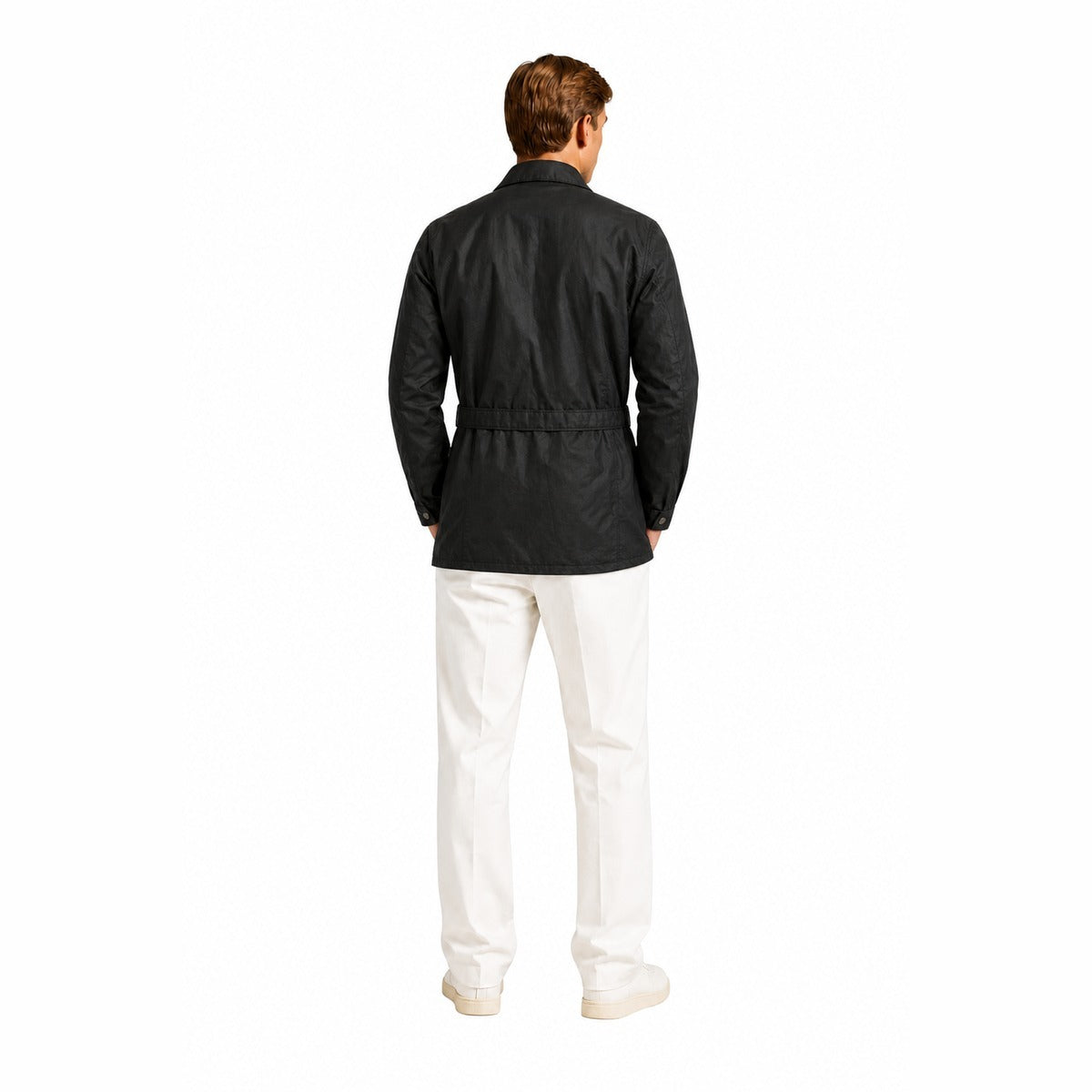 Giubbotto Uomo BELSTAFF BL105310 FDOLI Trialmaster Jacket in Verde Oliva