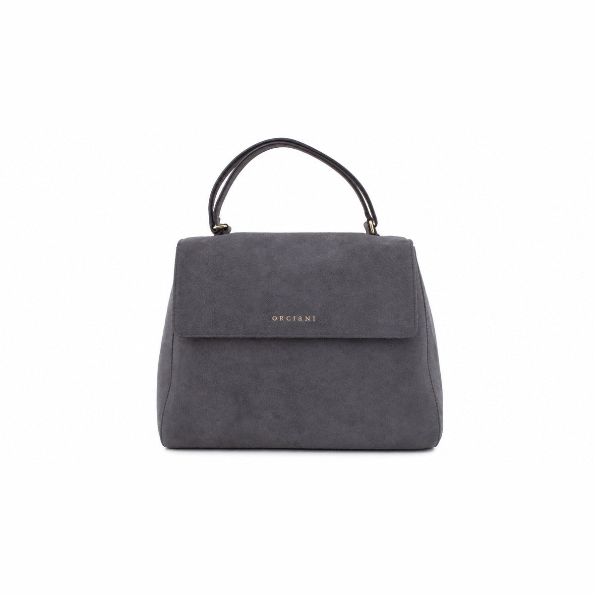 Borsa Donna ORCIANI BT2006 NBU CARBONE - Borsa Sveva Nabucco Media in Colore Carbone
