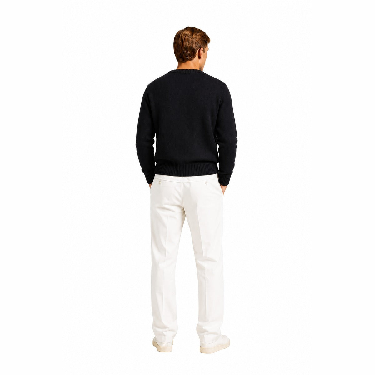 Maglia Uomo CRUISE DK27 934 79 G/c maglia inglese warm cotton Nero