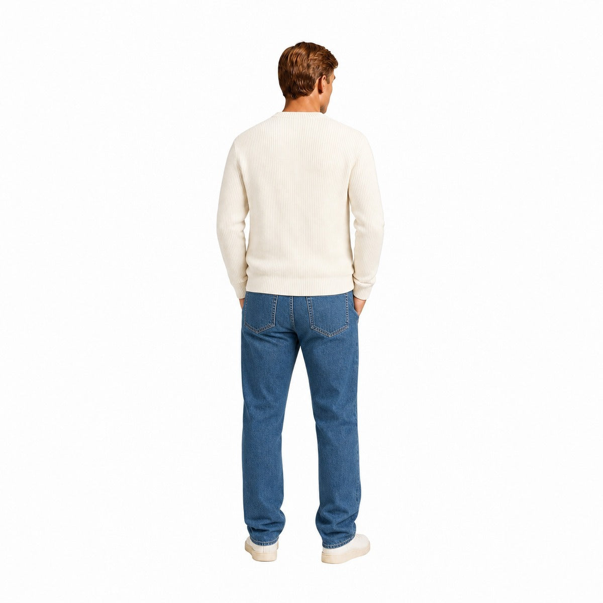 Maglia Uomo CRUISE DK27 934 96 G/c maglia inglese warm cotton Natural