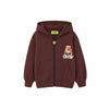 felpa-bambino-barrow-f6bkjbzh084-408-regular-fleece-hoodie-zip-boy-marrone