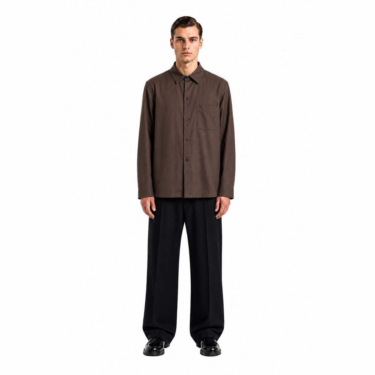 Camicia Uomo TAGLIATORE G-ABANI070001 M3042 1348 Abani Moro