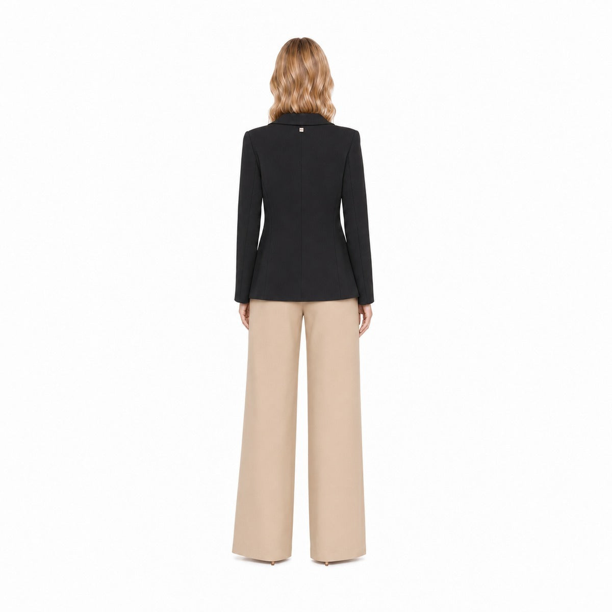 Giacca Donna Sfiancata Nero MANILA GRACE G007VU ME001
