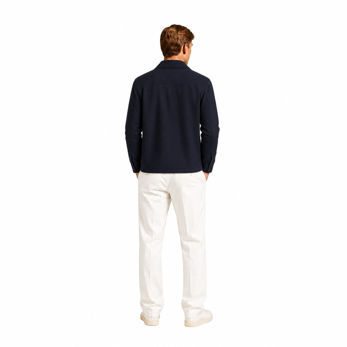Giubbotto Uomo HAMAKI HO GBI1666H BLU - Overshirt Blu