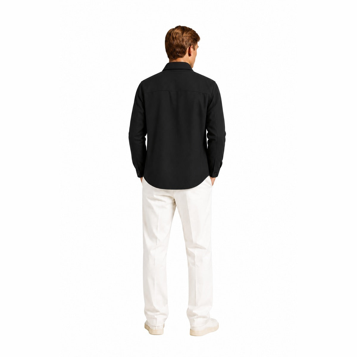 Giacca Uomo HAMAKI HO GBI1666H NERO - Overshirt Nero