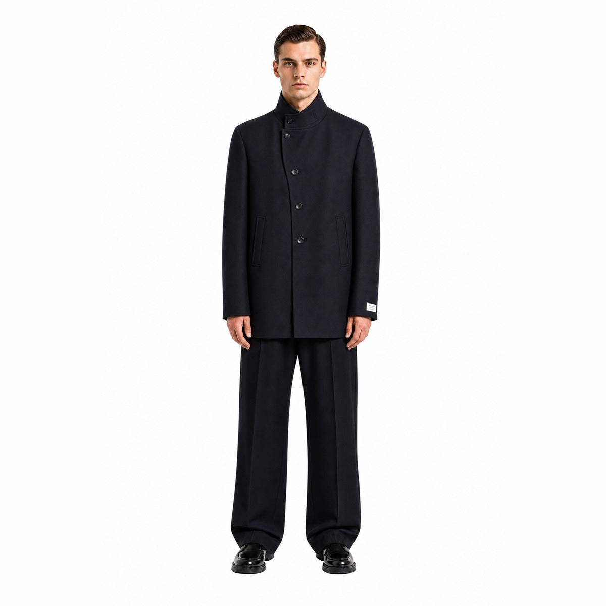 Cappotto Uomo TAGLIATORE GORDON150037 B1065 1254 Giaccone foderato gordon Blu