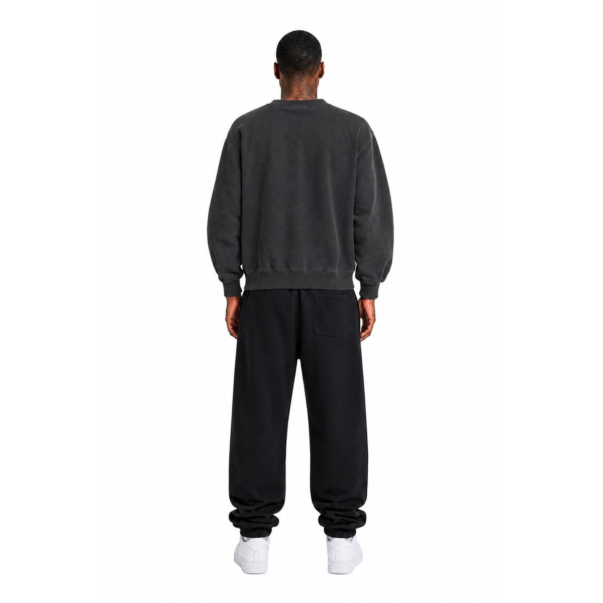 Felpa Uomo CARHARTT WIP I029522 89GD Vista Sweat in Nero Antracite