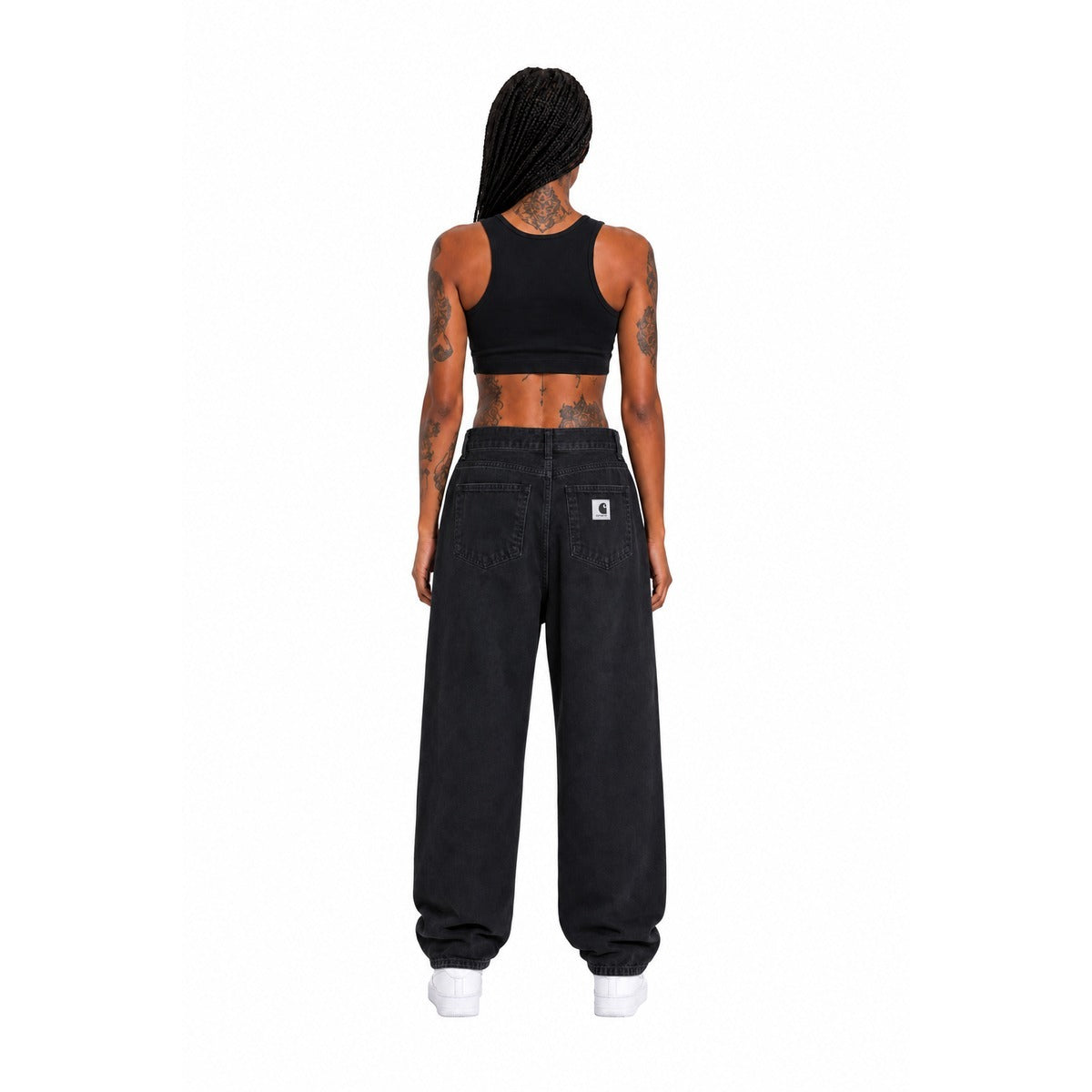 Jeans Donna CARHARTT WIP I030497 8960 W' jane pant 'fairfield' de Black