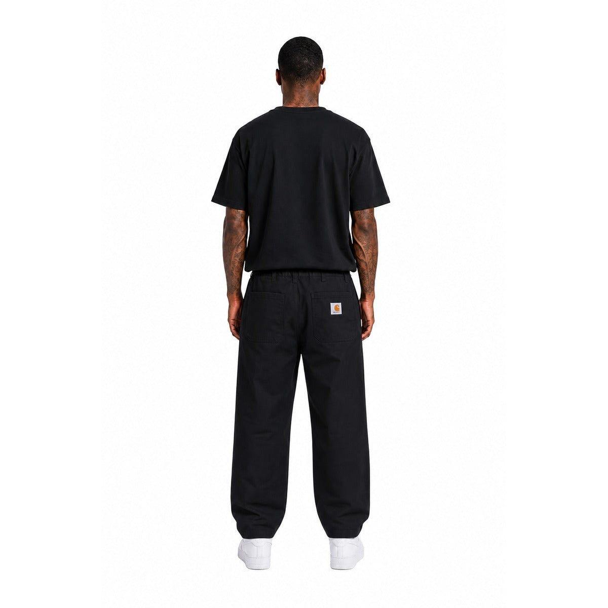 Pantalone Uomo CARHARTT WIP I034907 8902 Simple pant 'denison' twill Black