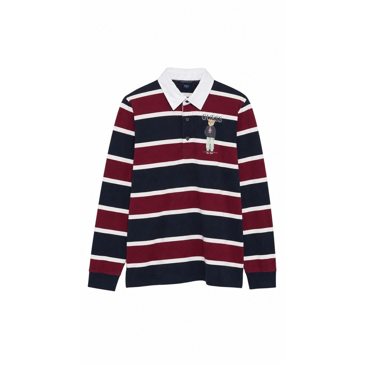 Polo Bambino GUESS L6YP08 K4003 SM38 Heavy jersey ls polo Multi