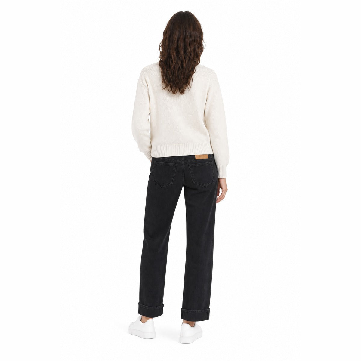 Jeans Donna SOLOTRE M1AC0121 A99 Pantalone Black