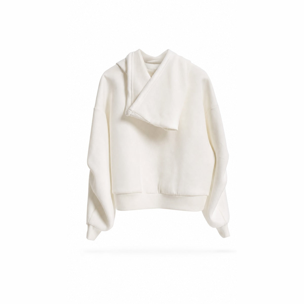 Felpa con Cappuccio per Bambina MANILA GRACE M3674WW26 MA428 in Colore Latte