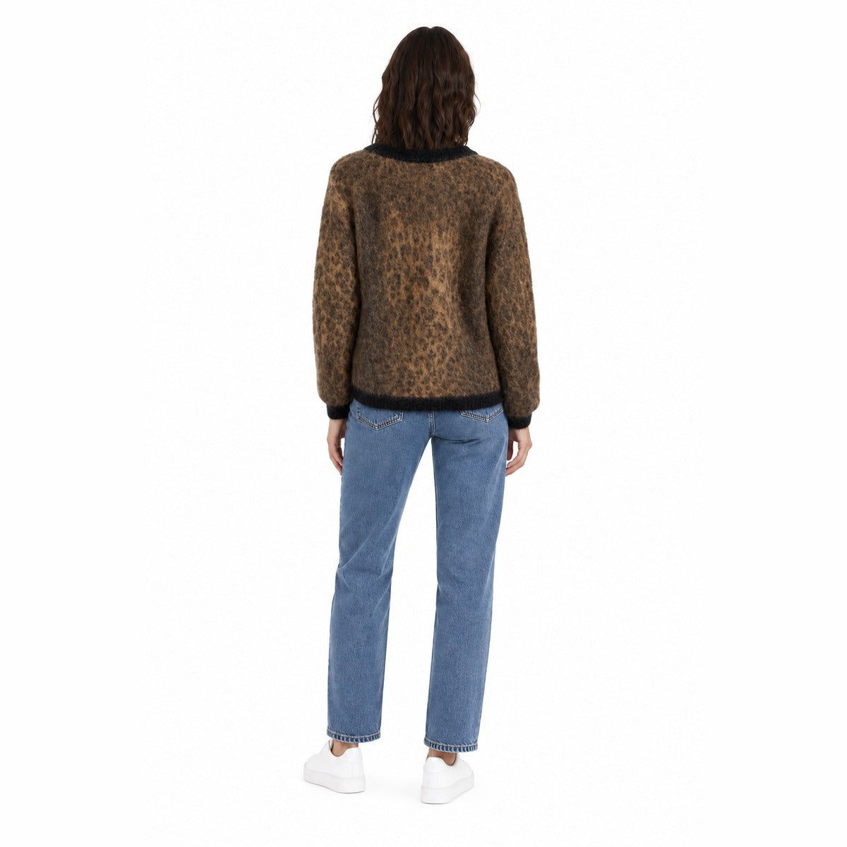 Maglia Donna SOLOTRE M3AC0089 ACF ANIMALIER Knitwear Multi
