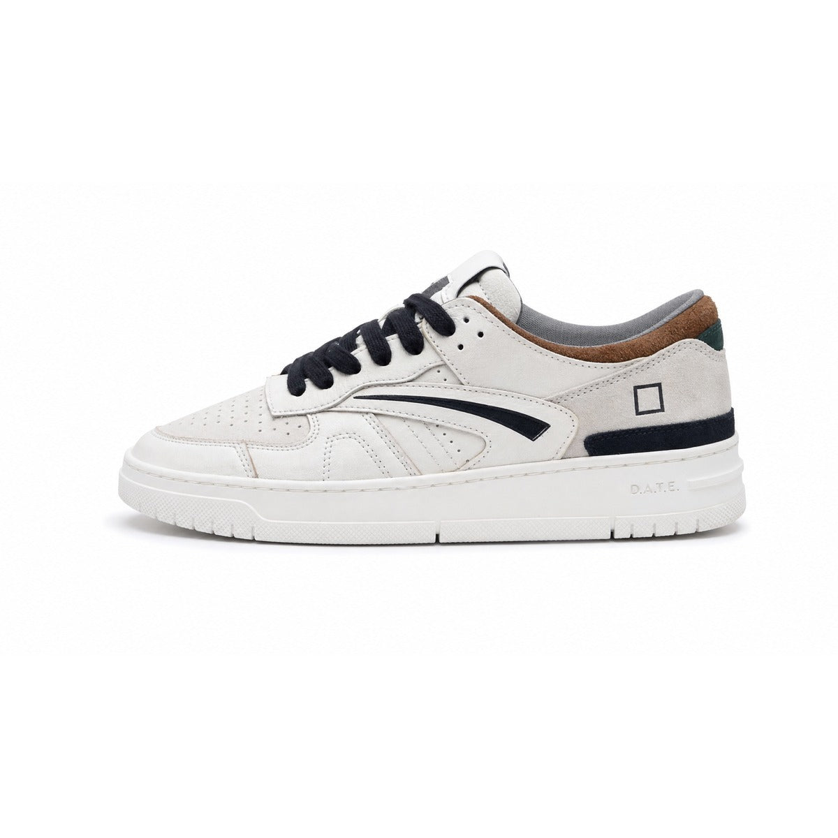 D.A.T.E. Sneakers Uomo M451 TO CO WI Torneo - Bianco e Nero