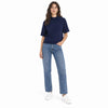 maglia-donna-lupetto-corta-blu-di-manila-grace-modello-m469vu-me020