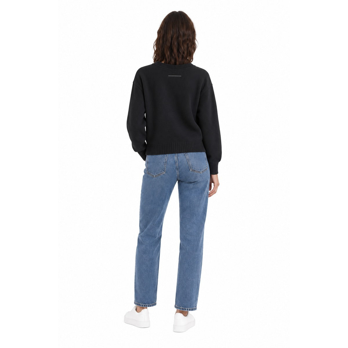Felpa Unisex MM6 MAISON MARGIELA M61116 MM02X M6900 Mm6s140u Nero