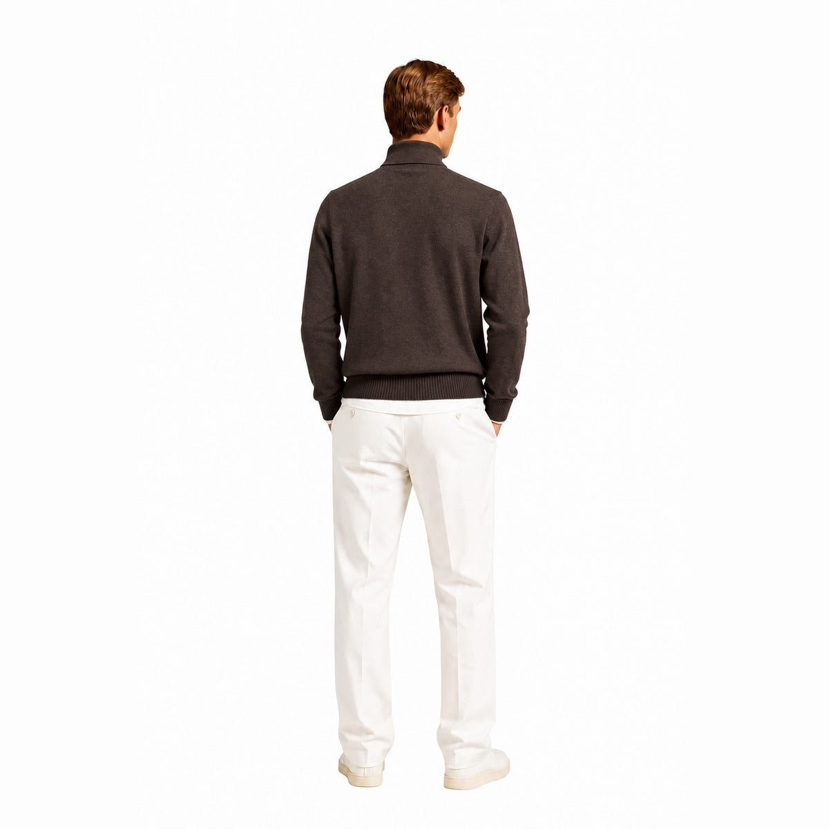 Maglia Uomo CRUISE MI3235H Dolcevita in Colore Moro