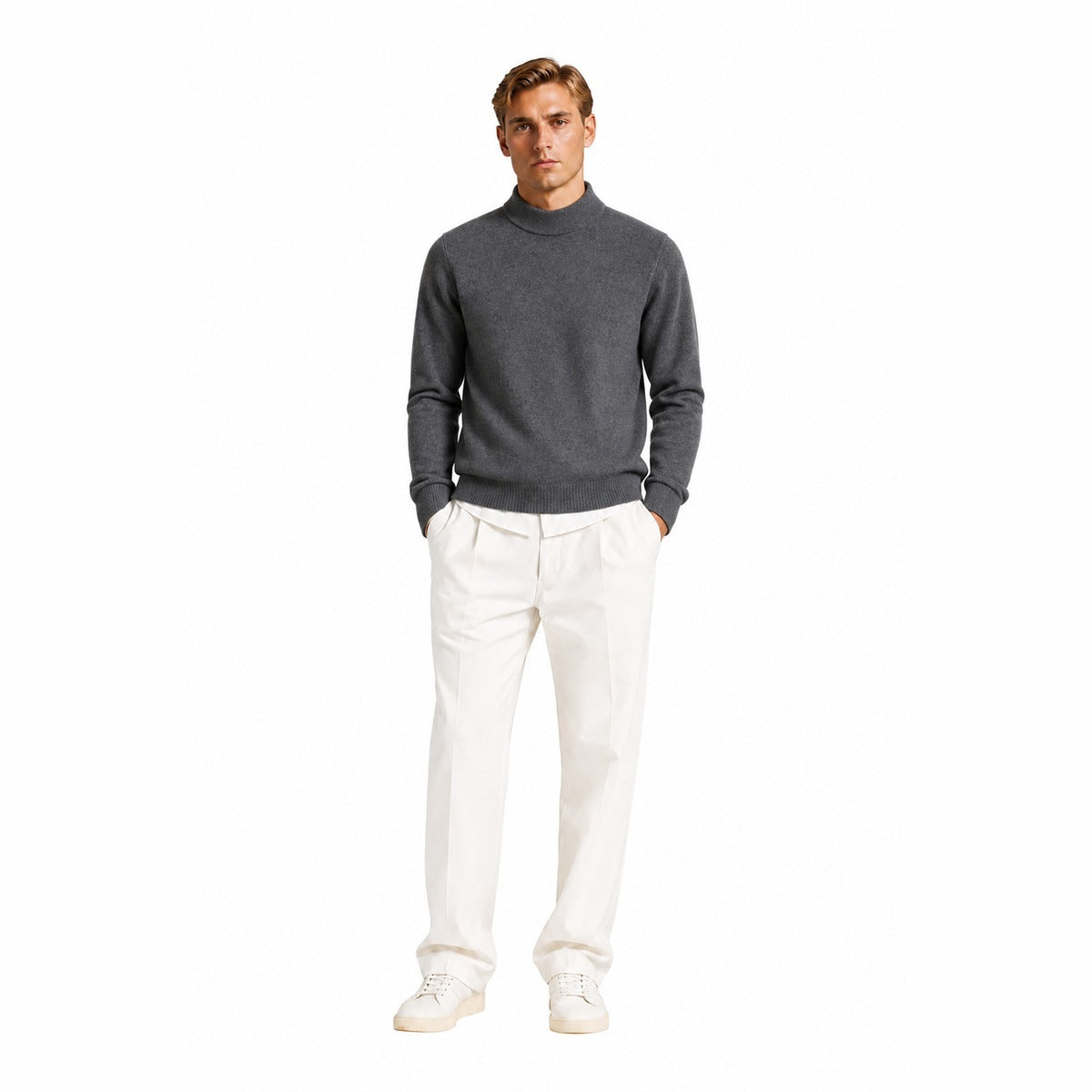 Maglia Uomo CRUISE MI3236H GRIGIO Lupetto Grigio
