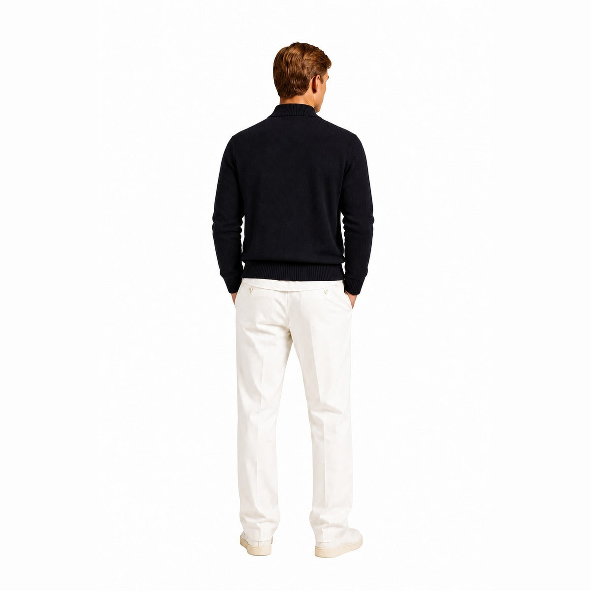 Maglia Uomo CRUISE MI3237H BLU Lupetto con Zip Blu