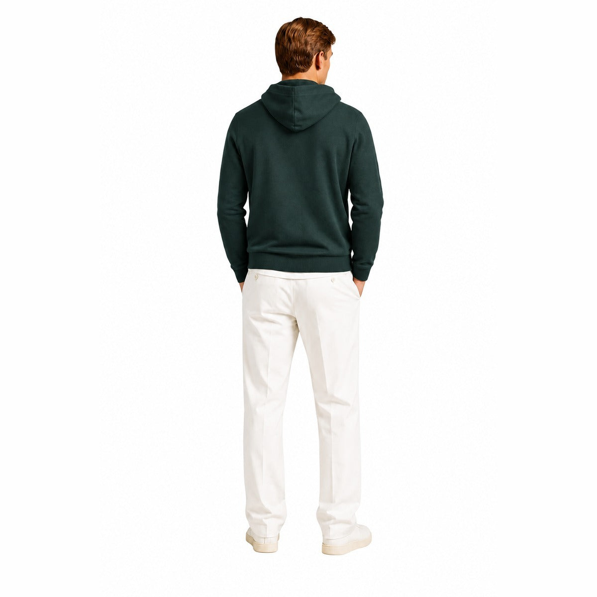 Maglia Uomo CRUISE MI3246H FORESTA NERO Maglia con cappuccio Verde nero