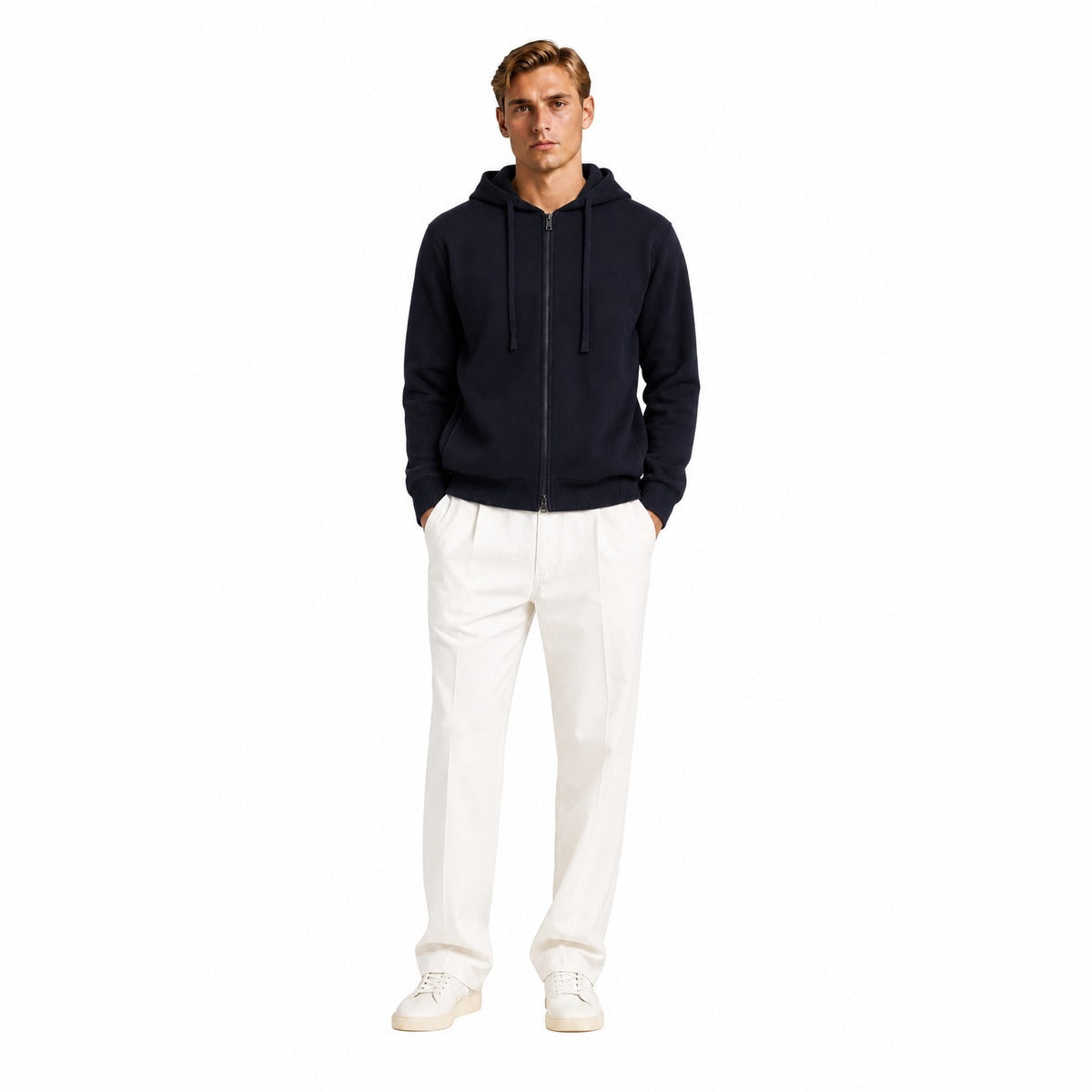 Maglia Uomo CRUISE MI3249H BLU Maglia con cappuccio Blu