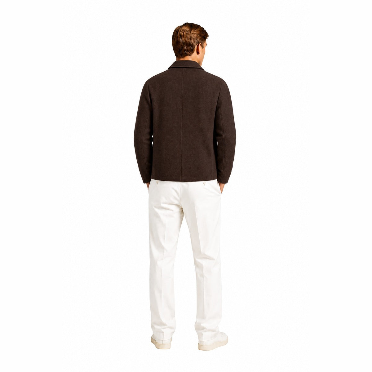 Maglia Uomo CRUISE MI3250H MORO - Cardigan Color Moro
