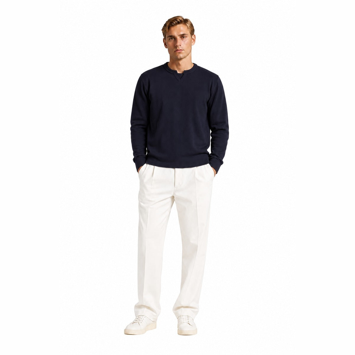 Maglia Uomo CRUISE MI3263H Serafino Blu
