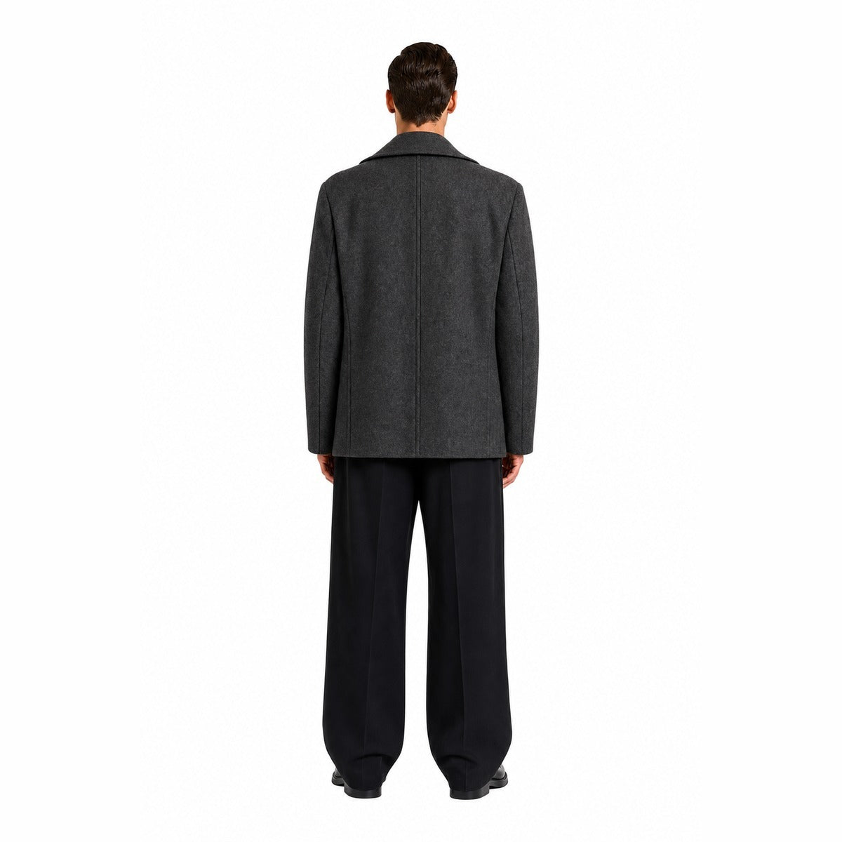 Cappotto Uomo TAGLIATORE MONACO340356 S1042 Giaccone foderato monaco Antracite