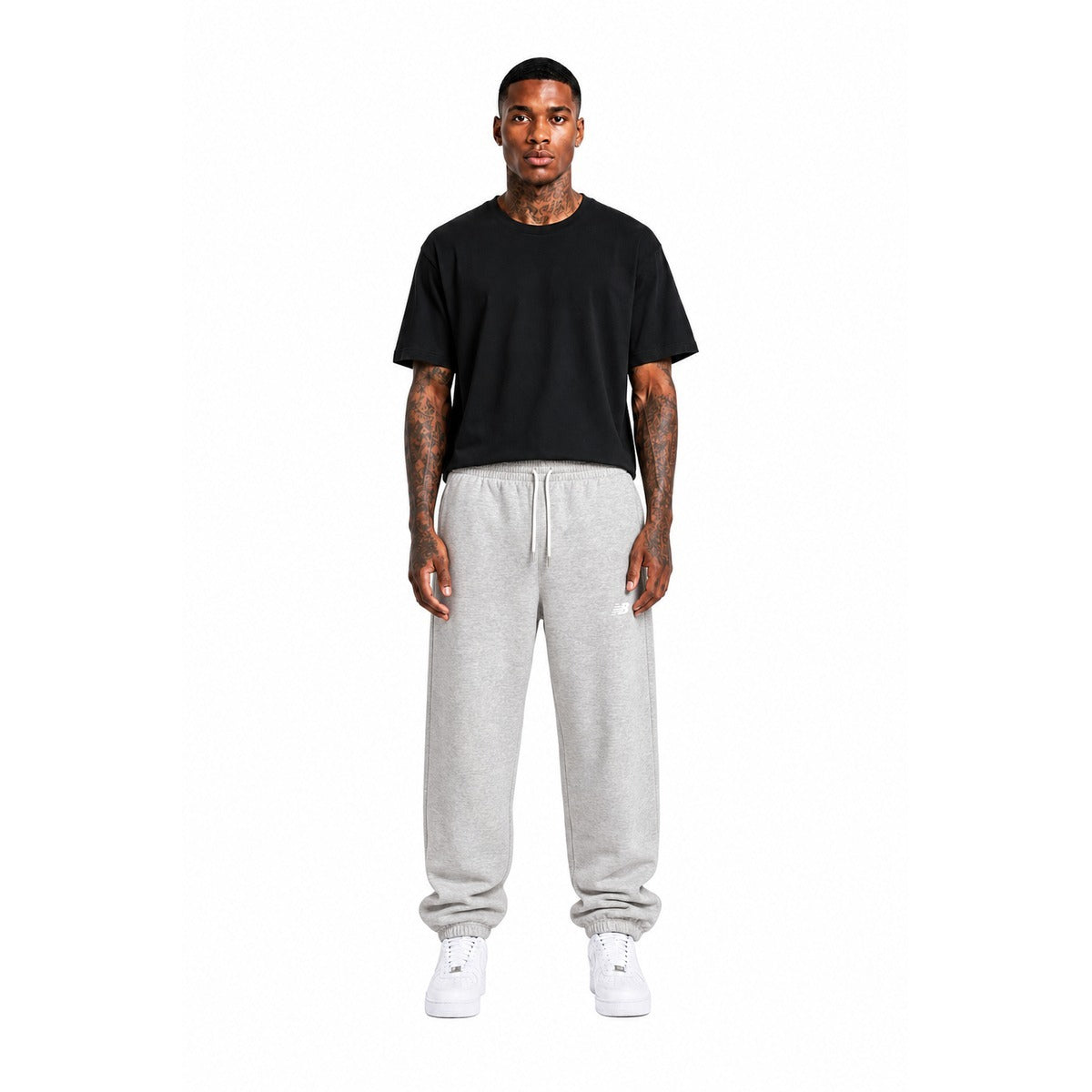 Pantalone Uomo NEW BALANCE - MP41503 AG Sport Essentials Fleece Jogger Grey