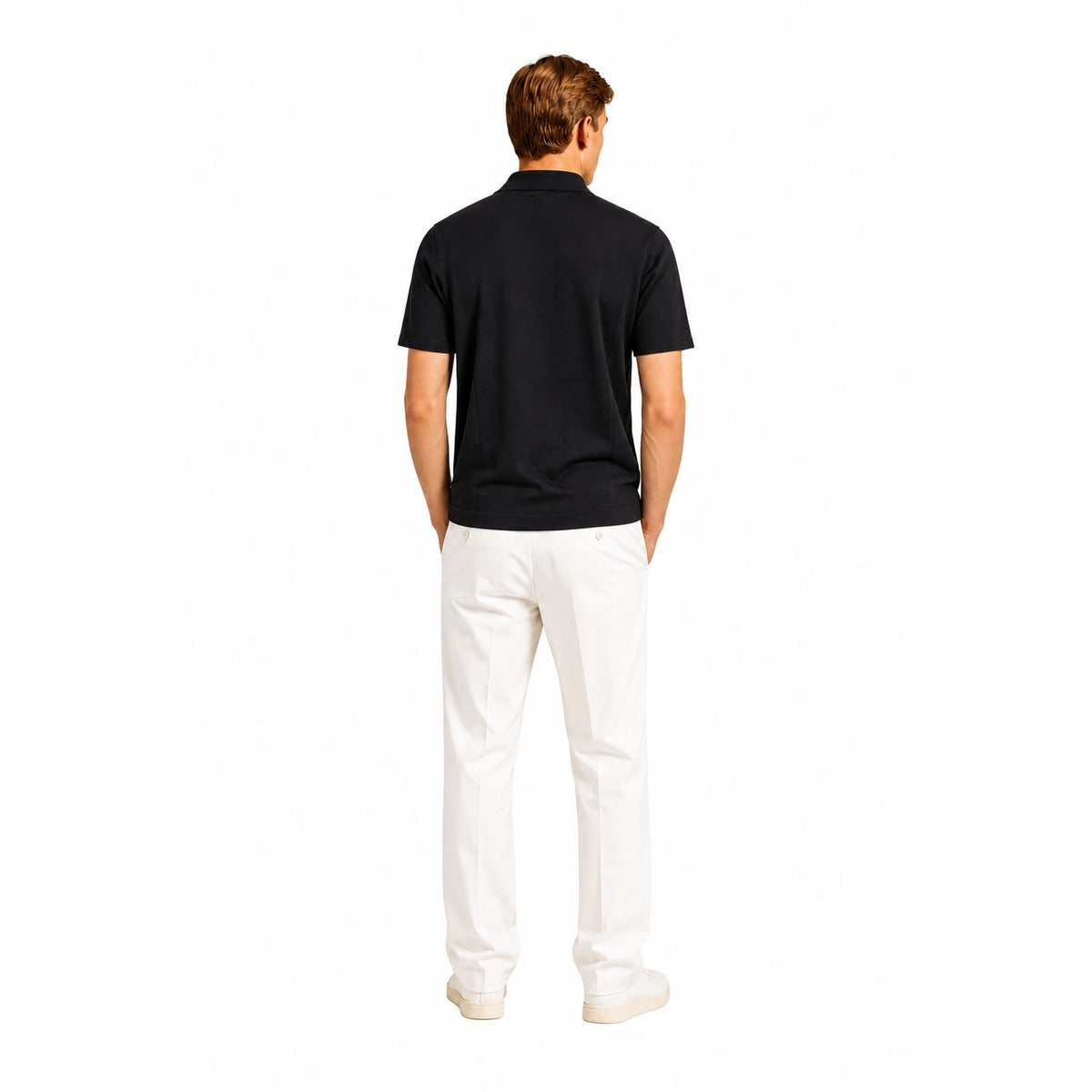 T-shirt Uomo CRUISE MTI603 NE Lupetto Nero