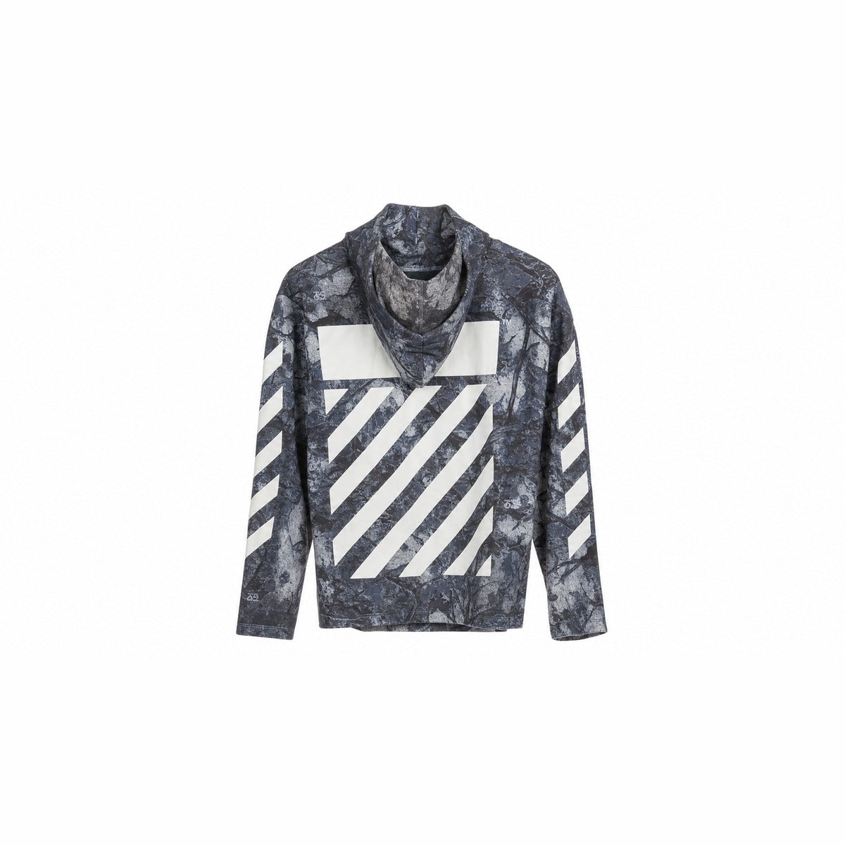 Felpa Bambino OFF-WHITE OWOLFJB08B 001 Diag Crew Neck Sweatshirt - Colore Nero