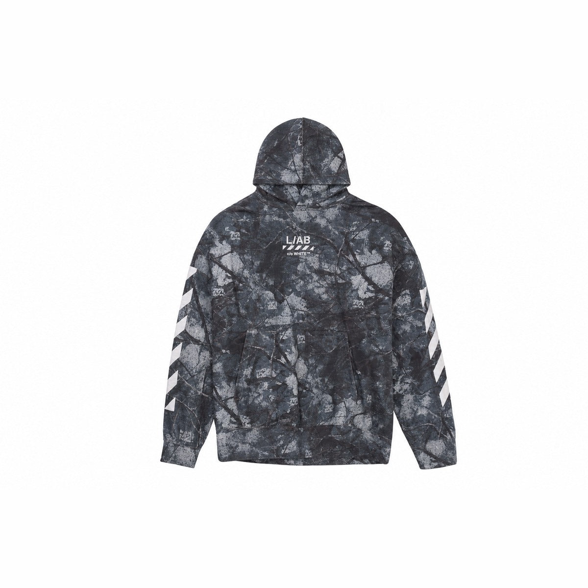 Felpa Bambino OFF-WHITE OWOLFJB08B 001 Diag Crew Neck Sweatshirt - Colore Nero